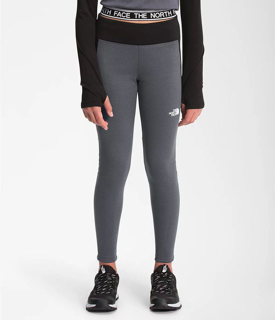 Dětské Tights The North Face Winter Warm Šedé | FPOHMDV-29