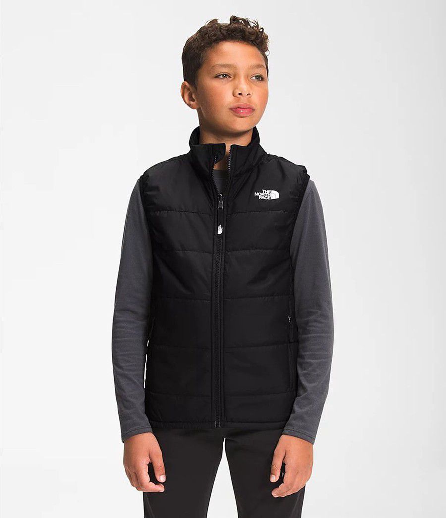 Dětské Vests The North Face Reactor Insulated Černé | WIJTBKZ-50