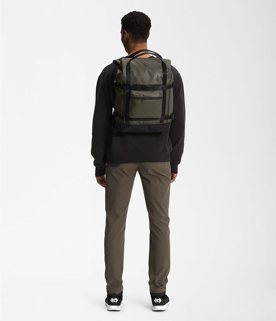 Pánské Batoh The North Face Commuter Pack—L Olivy Zelené | IDUSLXK-14