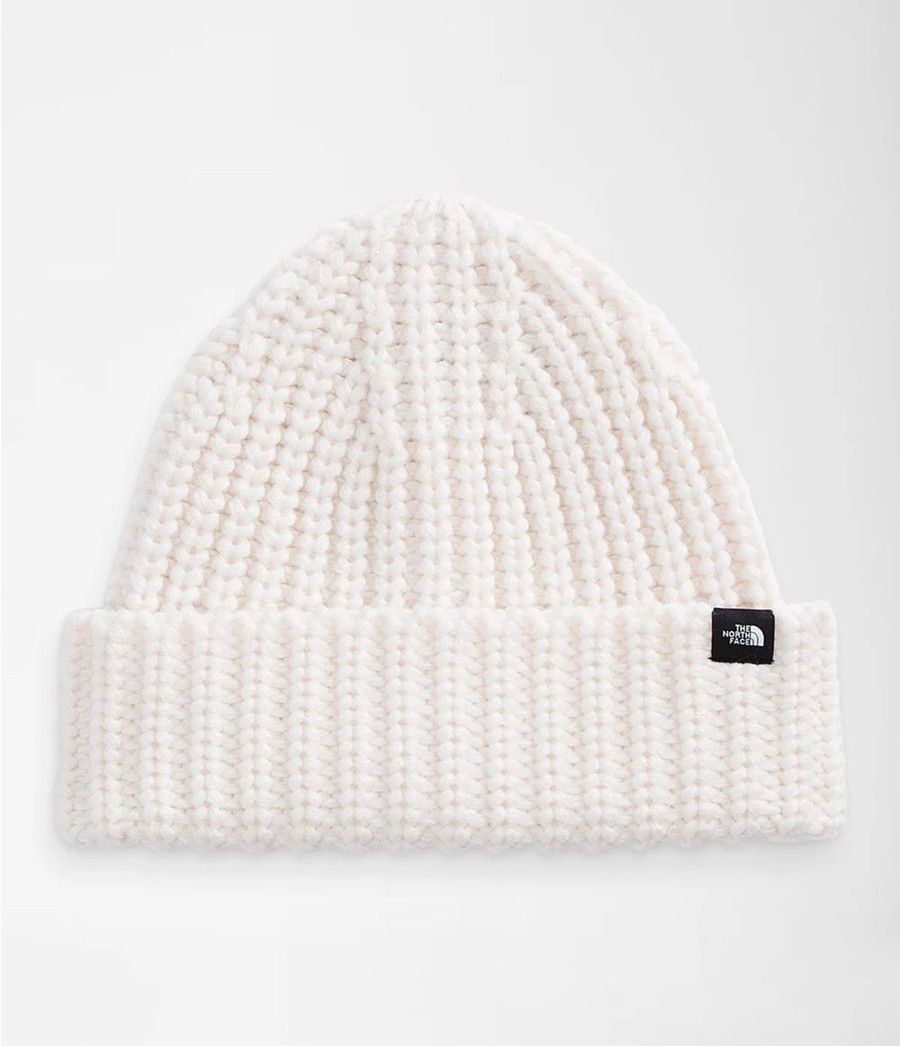 Pánské Beanies The North Face Chunky-Knit Watchman Bílé | AUNSFEV-48