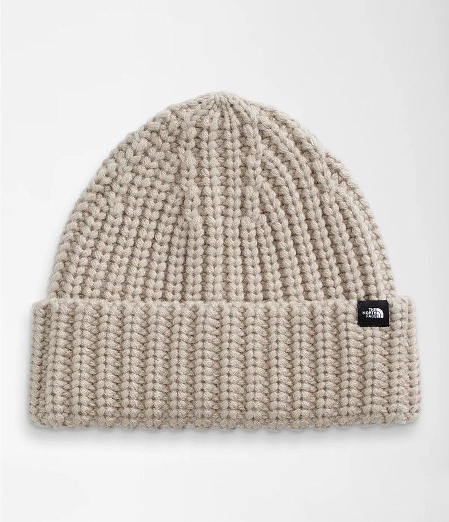Pánské Beanies The North Face Chunky-Knit Watchman Béžový | LAOHSFC-95