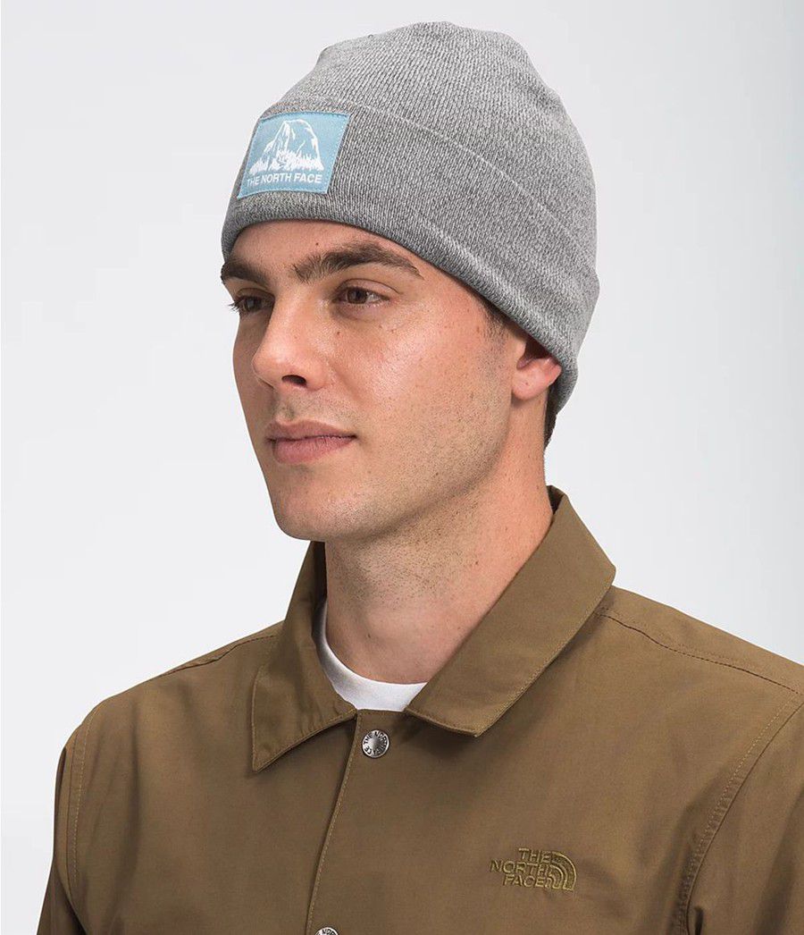 Pánské Beanies The North Face Dock Worker Recycled Šedé | OGTFHWZ-39