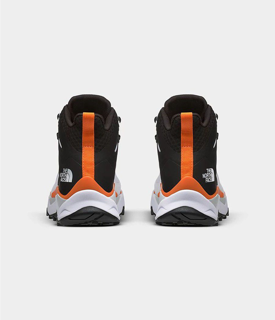 Pánské Boty The North Face Vectiv Exploris Mid Futurelight Bílé | UFEVMIJ-74