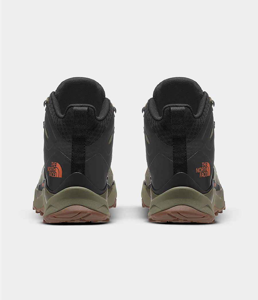 Pánské Boty The North Face Vectiv Exploris Mid Futurelight Olivy Zelené | JMUNYID-76