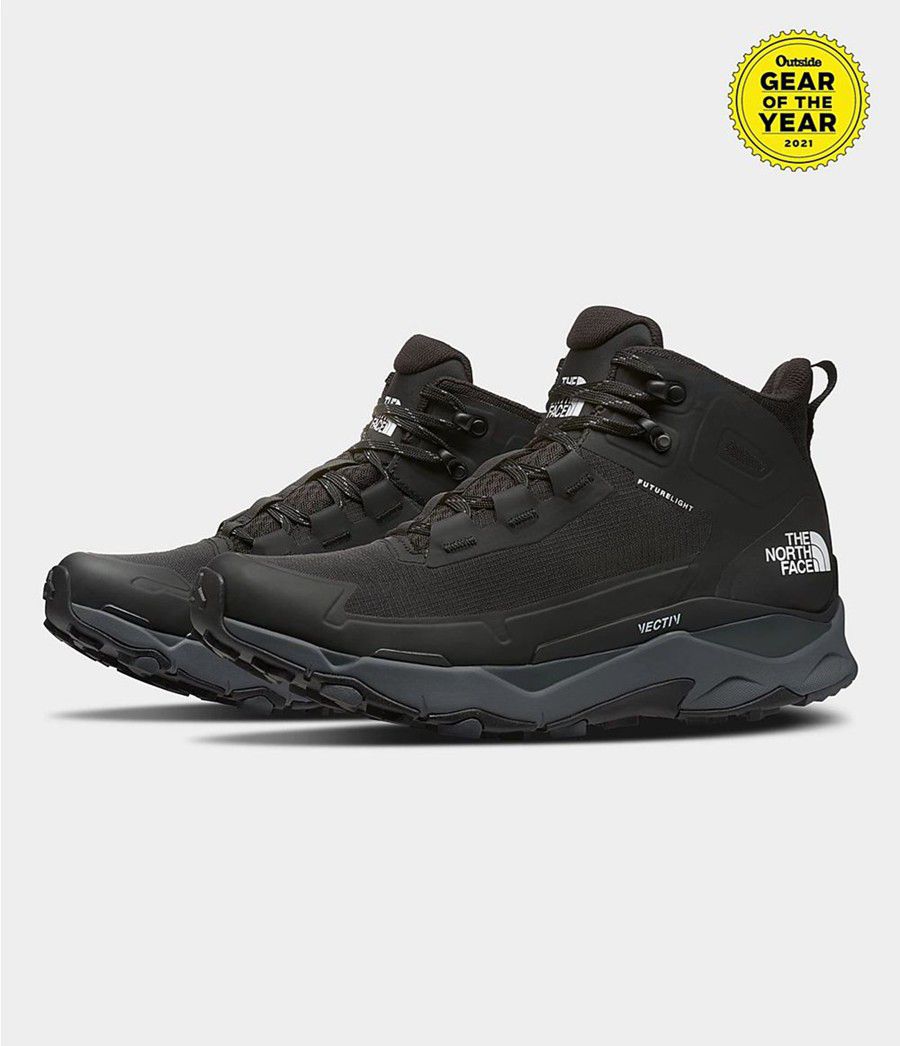 Pánské Boty The North Face Vectiv Exploris Mid Futurelight Černé | VXQZNPL-24