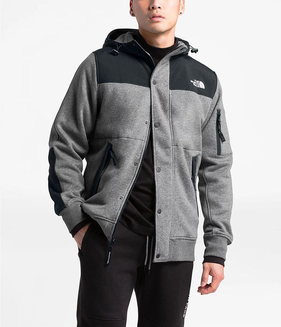 Pánské Fleece Bundy The North Face Highrail Fleece Šedé | AOLTYHK-68