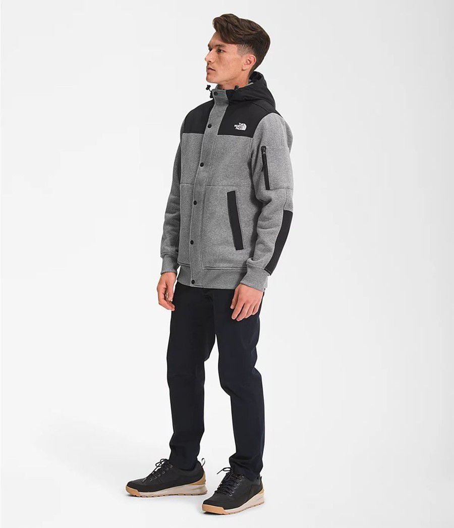 Pánské Fleece Bundy The North Face Highrail Fleece Šedé | AOLTYHK-68