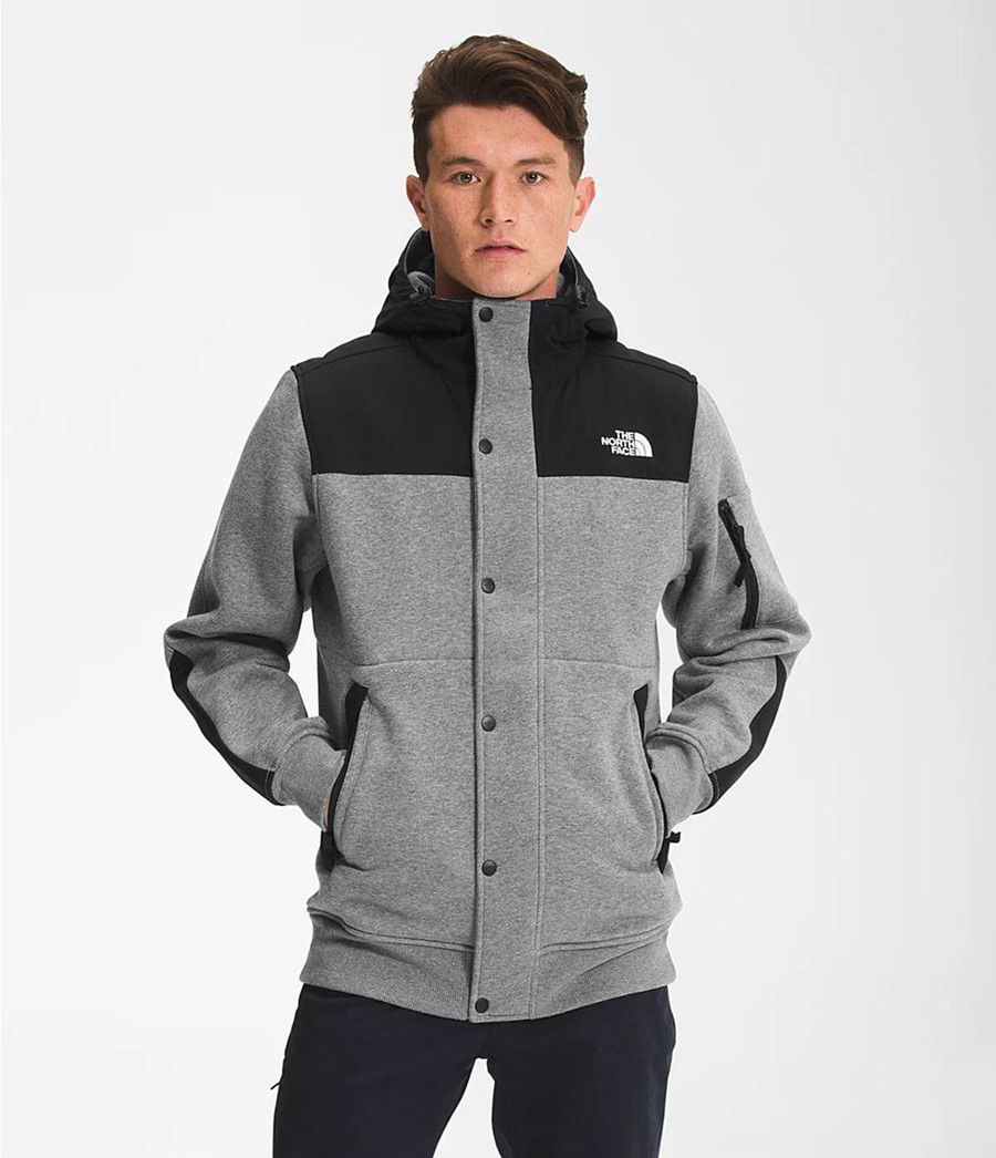 Pánské Fleece Bundy The North Face Highrail Fleece Šedé | AOLTYHK-68