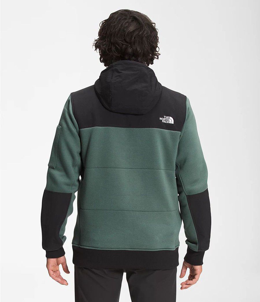 Pánské Fleece Bundy The North Face Highrail Fleece Zelene | JOMSGFV-69