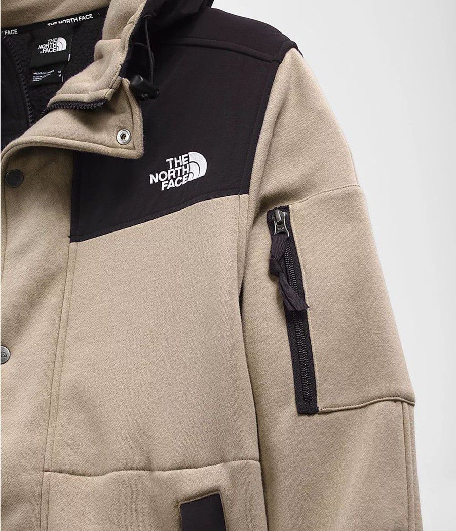 Pánské Fleece Bundy The North Face Highrail Fleece Béžový | JWZYHPR-04