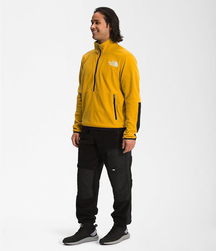 Pánské Fleece Bundy The North Face Tka Kataka Fleece Žluté | RGEHXPZ-72