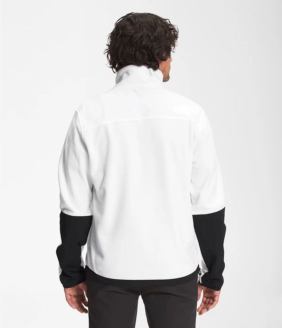 Pánské Fleece Bundy The North Face Tka Kataka Fleece Bílé | SLVRMOP-08