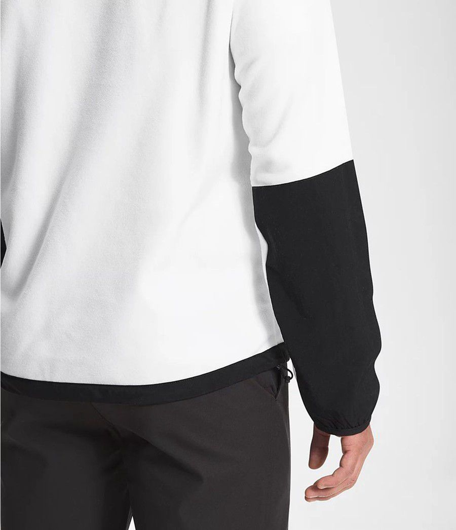 Pánské Fleece Bundy The North Face Tka Kataka Fleece Bílé | SLVRMOP-08