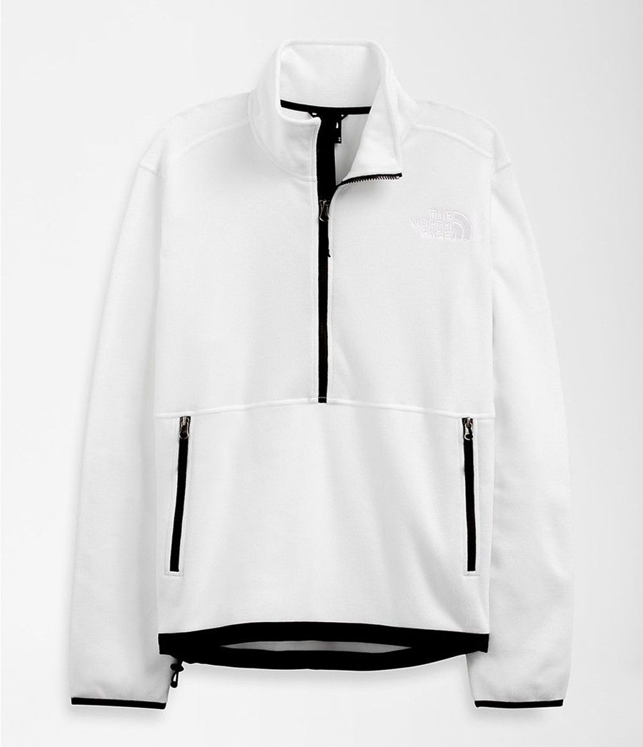 Pánské Fleece Bundy The North Face Tka Kataka Fleece Bílé | SLVRMOP-08