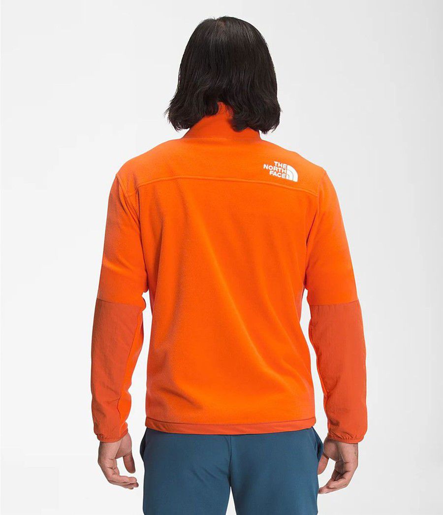 Pánské Fleece Bundy The North Face Tka Kataka Fleece Oranžové | HDVQPRE-87