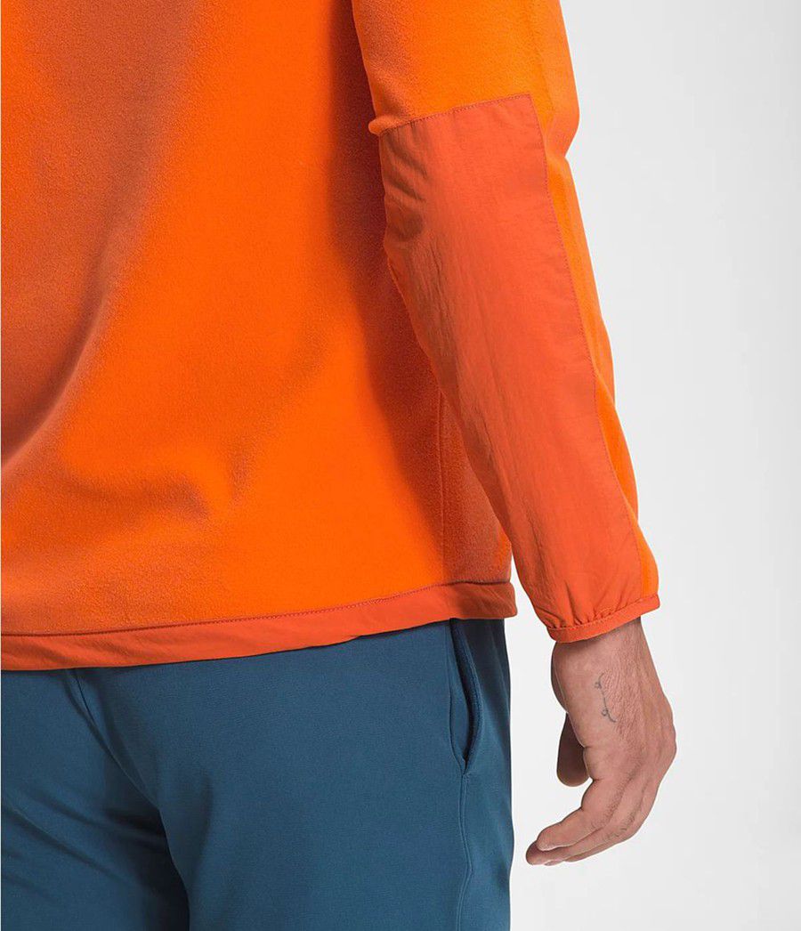 Pánské Fleece Bundy The North Face Tka Kataka Fleece Oranžové | HDVQPRE-87
