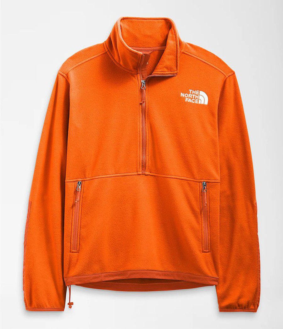 Pánské Fleece Bundy The North Face Tka Kataka Fleece Oranžové | HDVQPRE-87