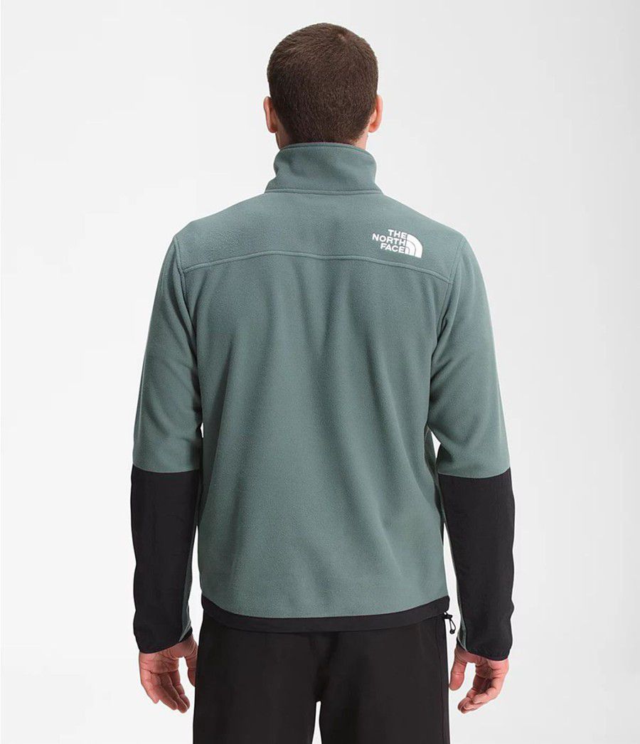 Pánské Fleece Bundy The North Face Tka Kataka Fleece Zelene | DFOQPIC-32