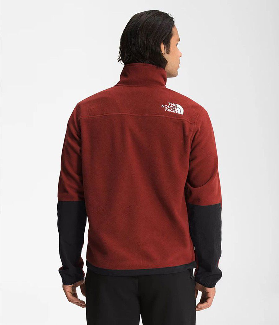 Pánské Fleece Bundy The North Face Tka Kataka Fleece Červené | DYKAMPL-42