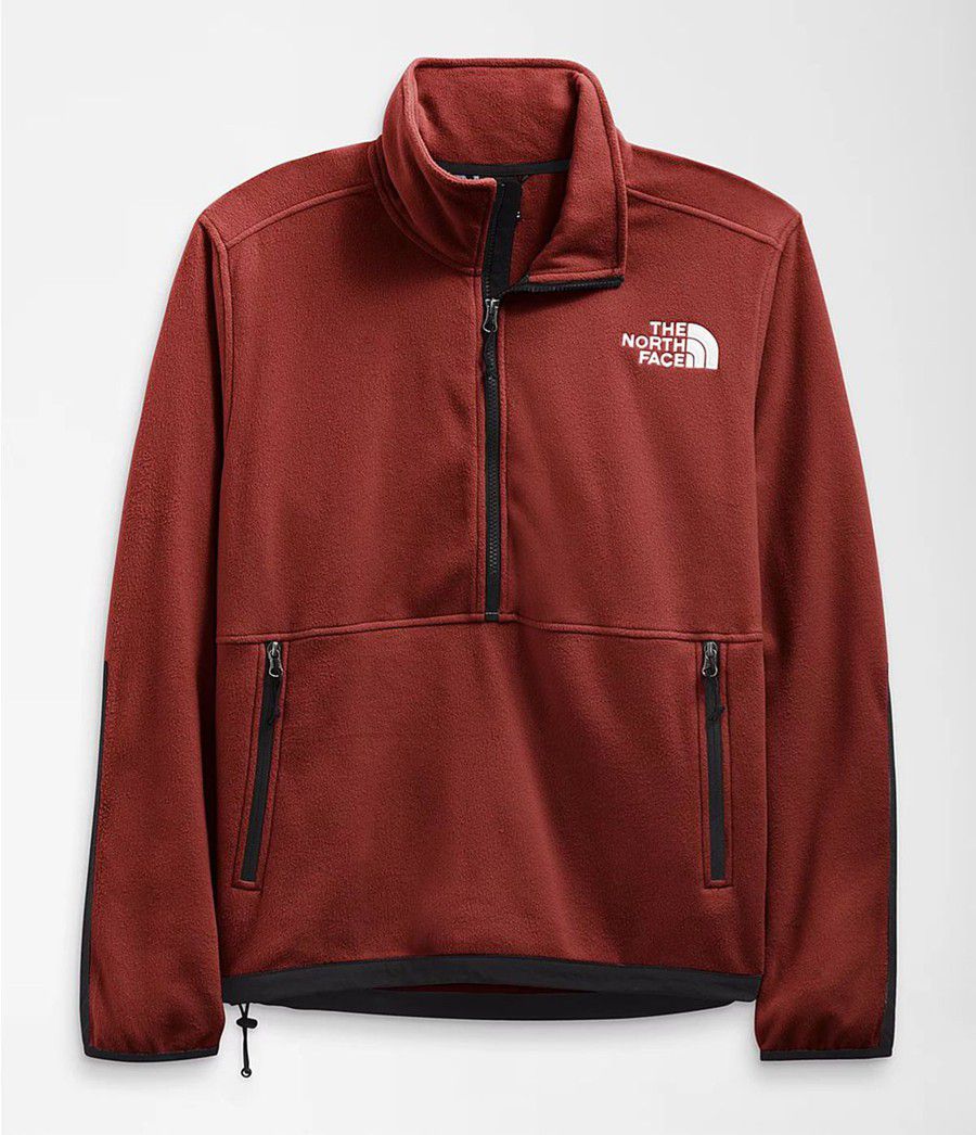 Pánské Fleece Bundy The North Face Tka Kataka Fleece Červené | DYKAMPL-42