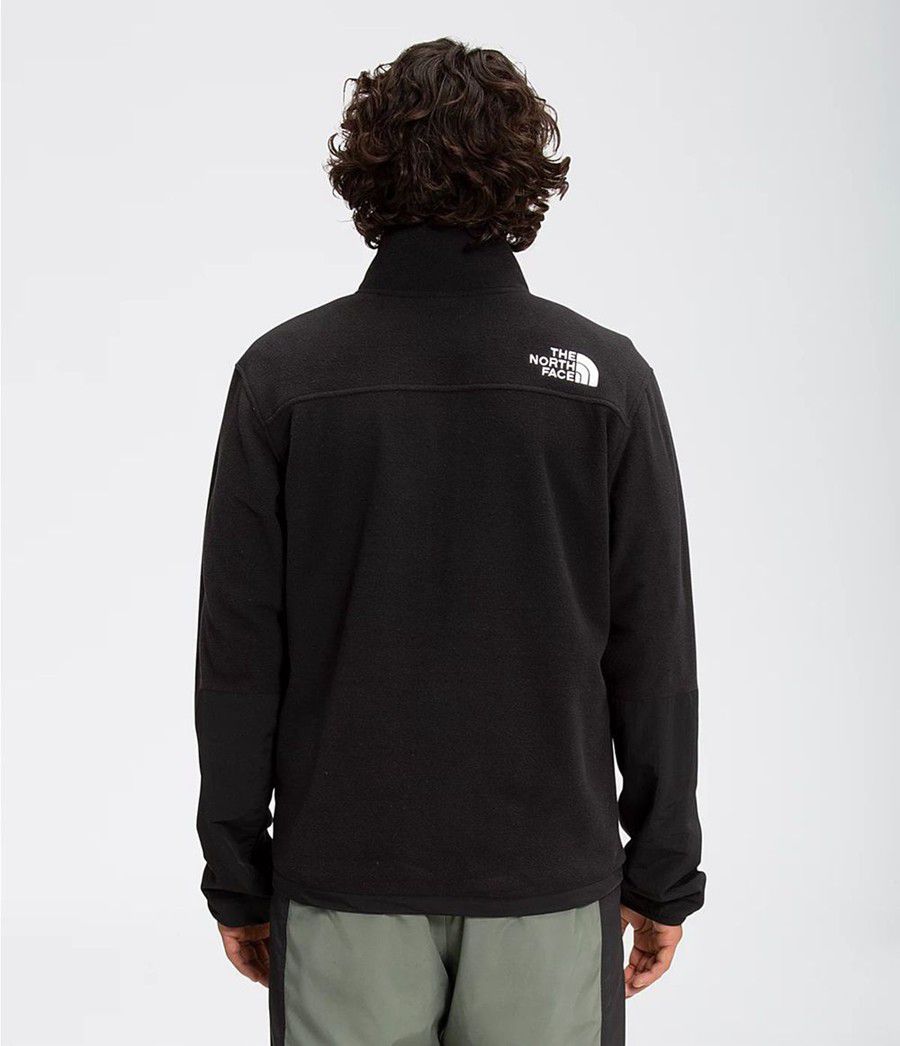 Pánské Fleece Bundy The North Face Tka Kataka Fleece Černé | ZXDPRKG-78
