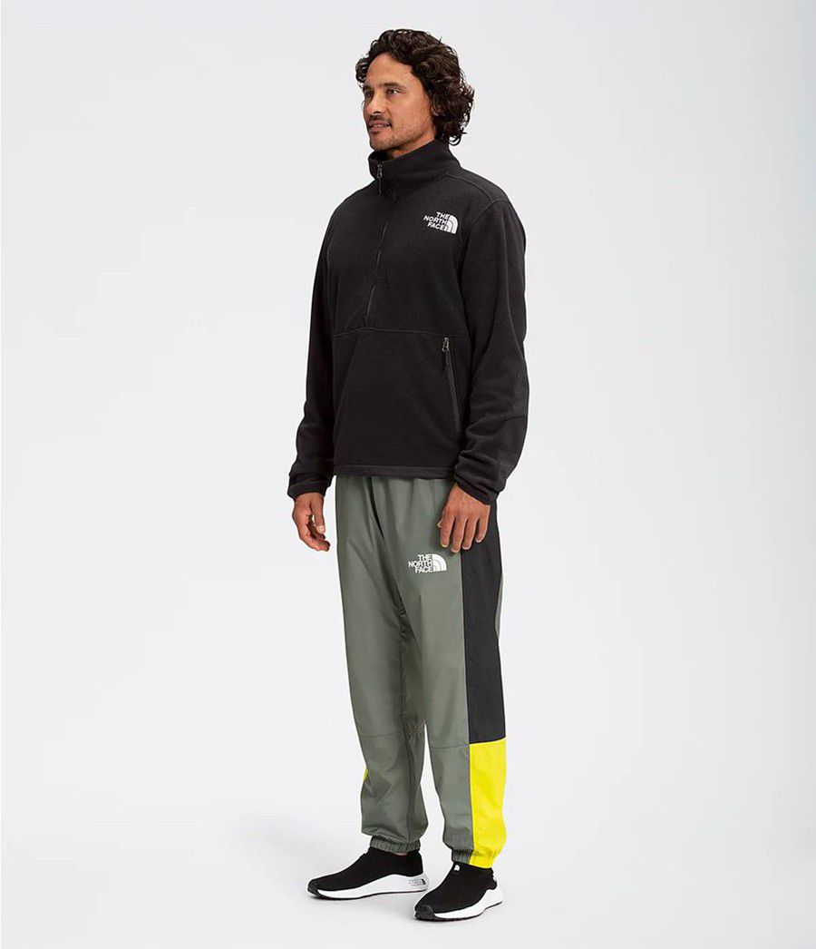 Pánské Fleece Bundy The North Face Tka Kataka Fleece Černé | ZXDPRKG-78