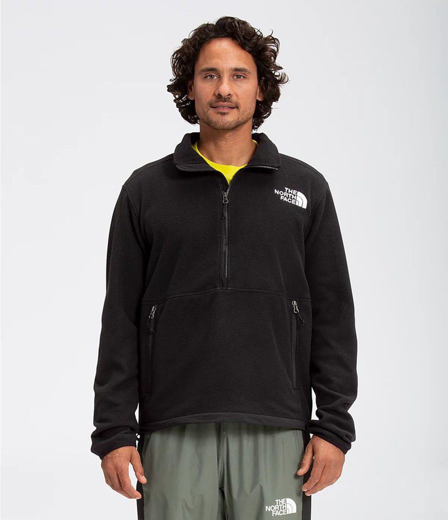 Pánské Fleece Bundy The North Face Tka Kataka Fleece Černé | ZXDPRKG-78