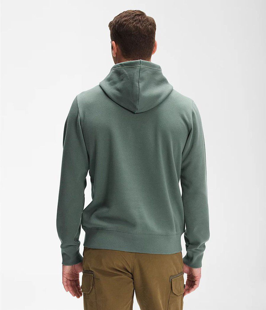 Pánské Hoodies The North Face Bearscape Pullover Zelene | YMUAWNR-09