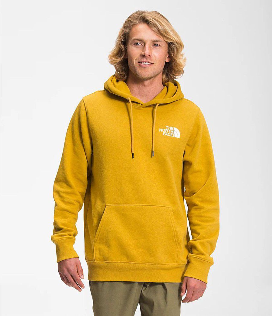 Pánské Hoodies The North Face Box Nse Pullover Žluté | OAZQWRJ-47
