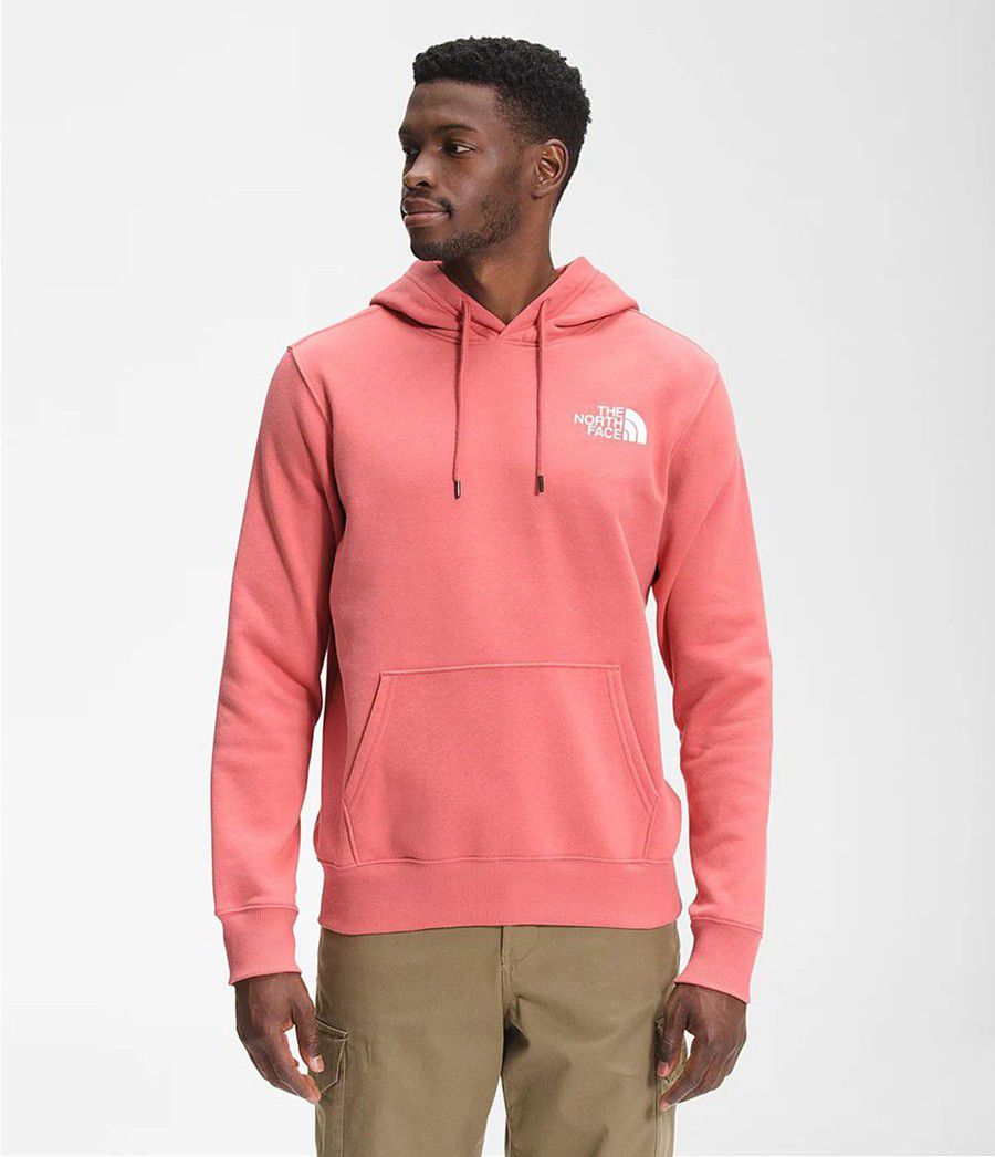 Pánské Hoodies The North Face Box Nse Pullover Růžové | RZKBTEN-17