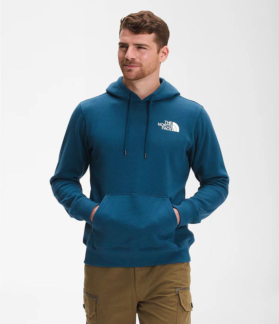 Pánské Hoodies The North Face Box Nse Pullover Blankyt | FGWQCAH-31