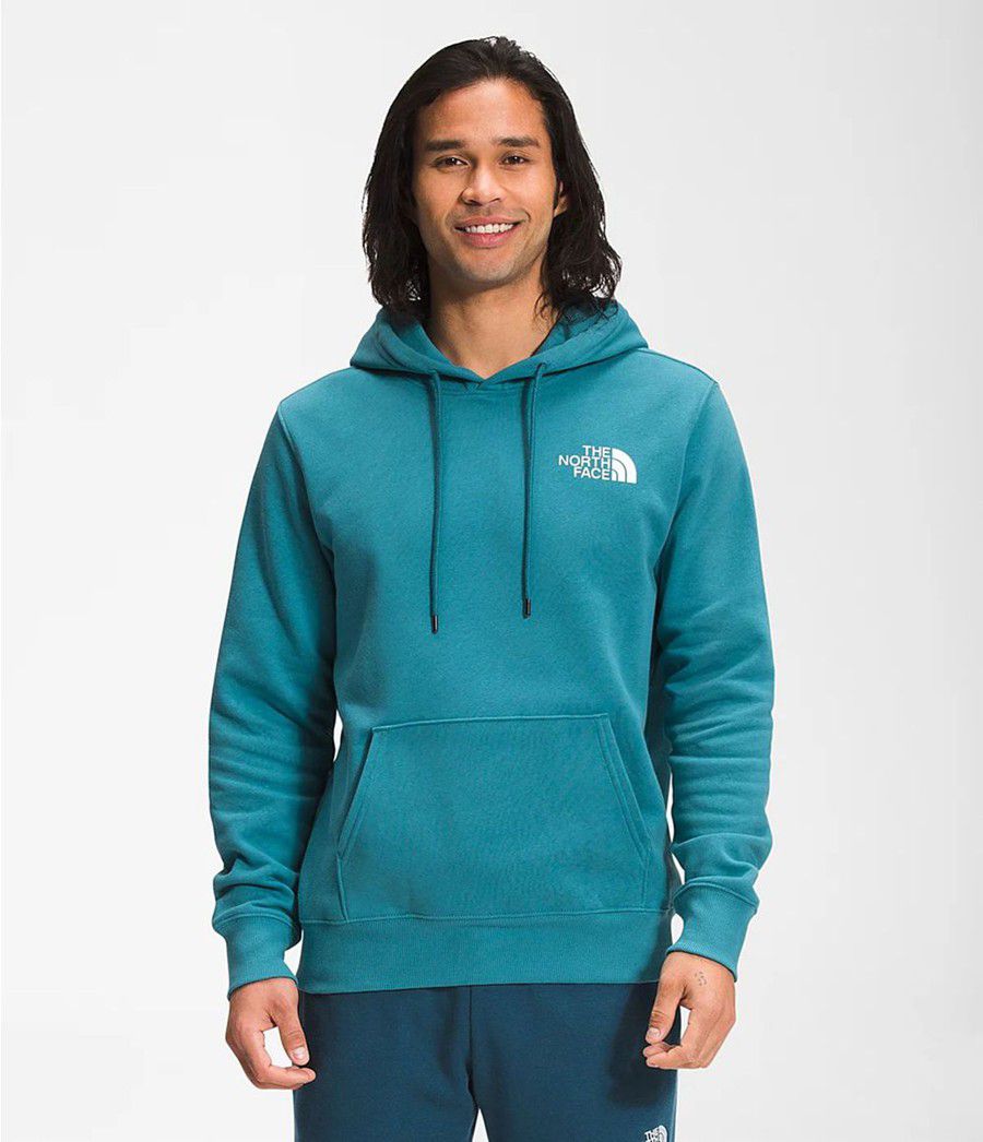 Pánské Hoodies The North Face Box Nse Pullover Blankyt | EMRTKCJ-82
