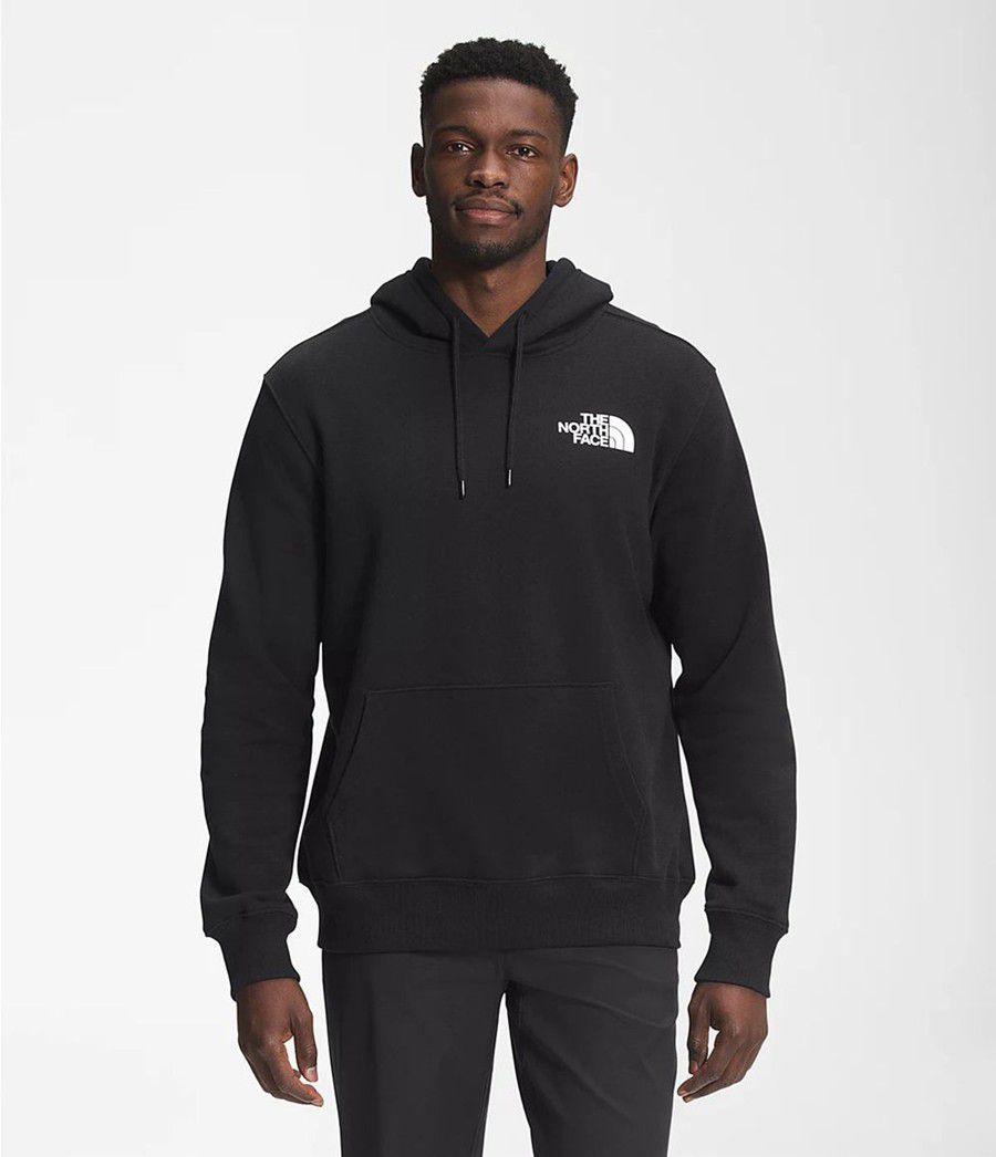 Pánské Hoodies The North Face Box Nse Pullover Černé | XFQWOVM-91