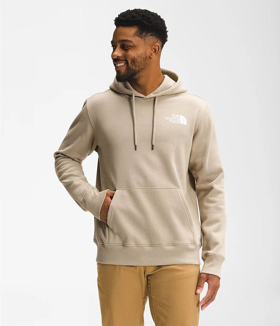 Pánské Hoodies The North Face Box Nse Pullover Béžový | WVASJXY-17