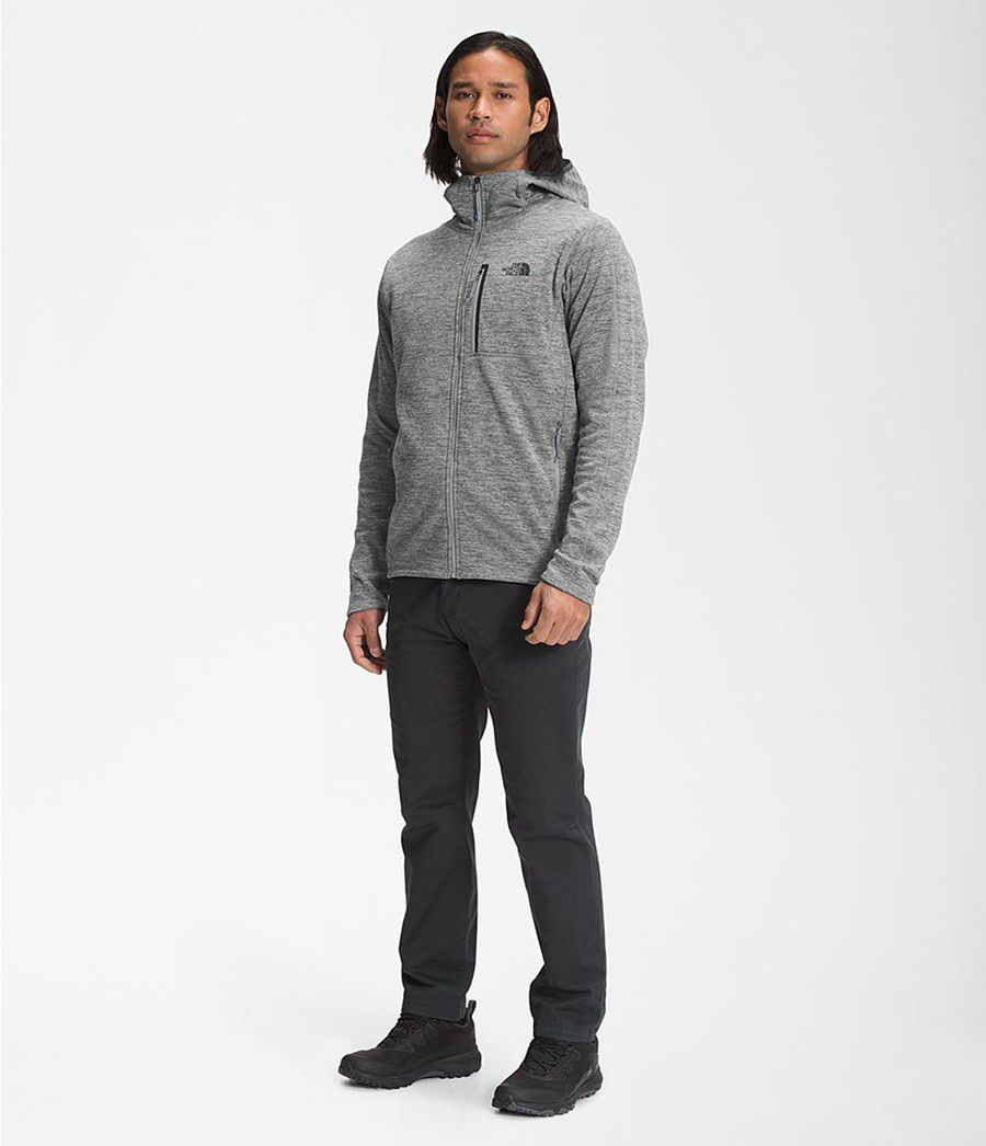 Pánské Hoodies The North Face Canyonlands Šedé | ZWFYKEX-96