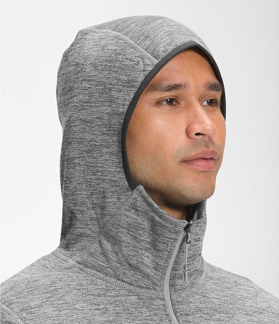 Pánské Hoodies The North Face Canyonlands Šedé | ZWFYKEX-96