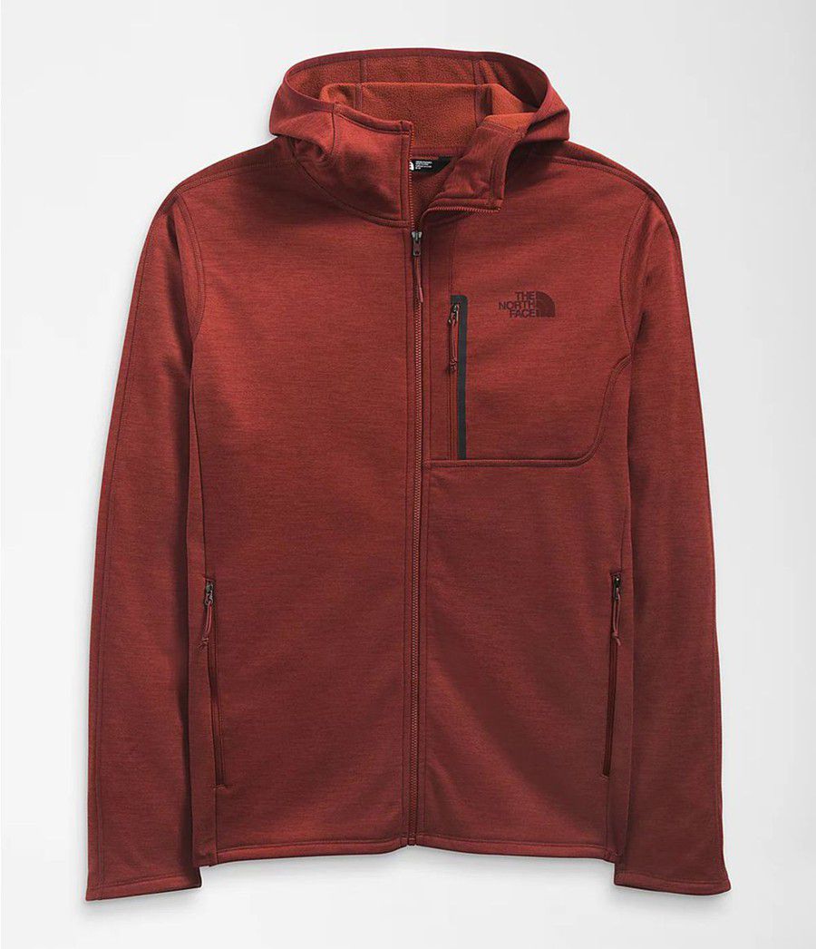 Pánské Hoodies The North Face Canyonlands Červené | KFGIEYM-65