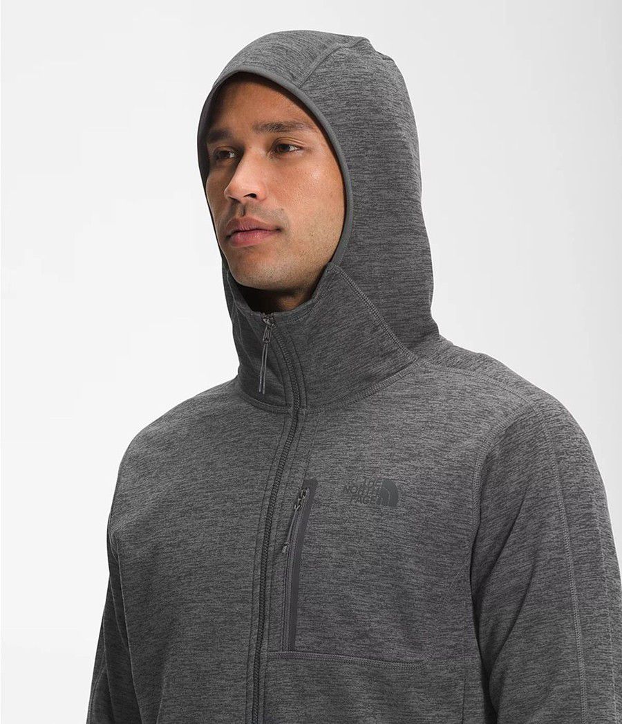 Pánské Hoodies The North Face Canyonlands Tmavě Šedé | QDZYLIS-98