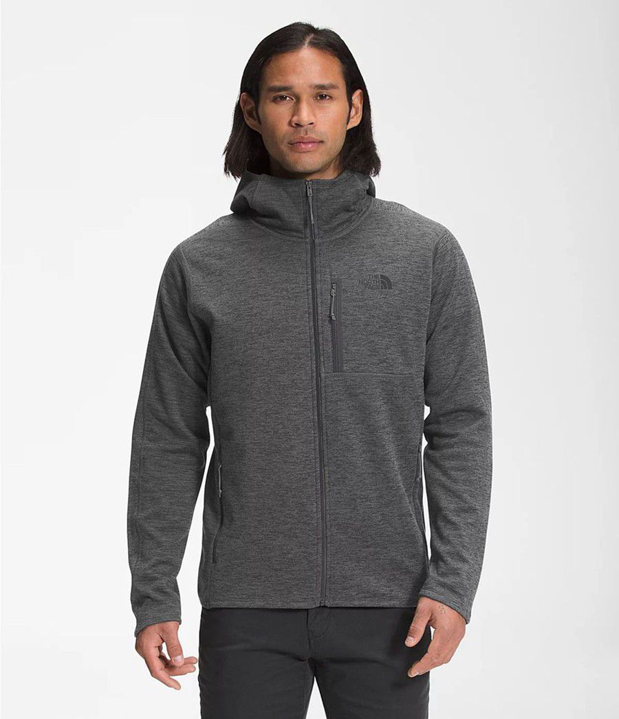 Pánské Hoodies The North Face Canyonlands Tmavě Šedé | QDZYLIS-98