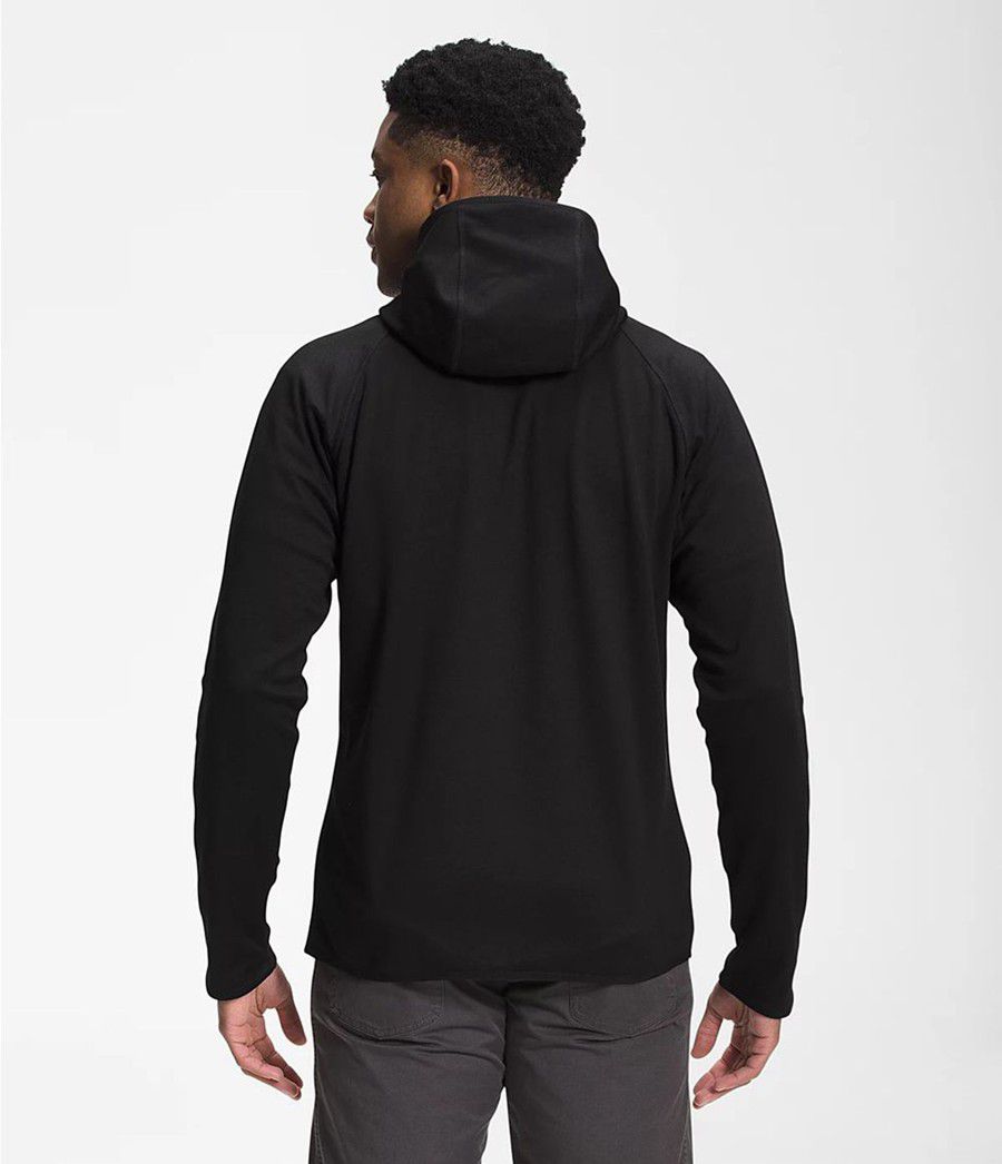 Pánské Hoodies The North Face Canyonlands Černé | RHIAELX-30