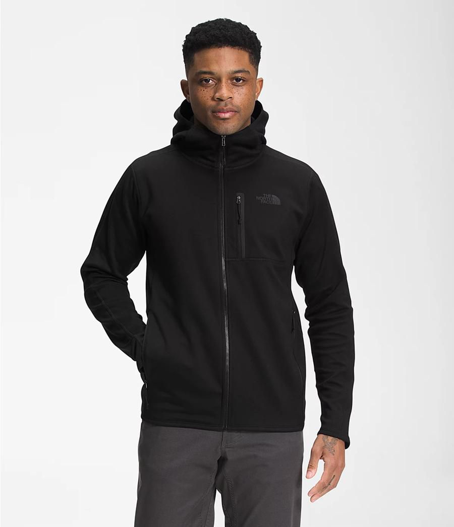 Pánské Hoodies The North Face Canyonlands Černé | RHIAELX-30