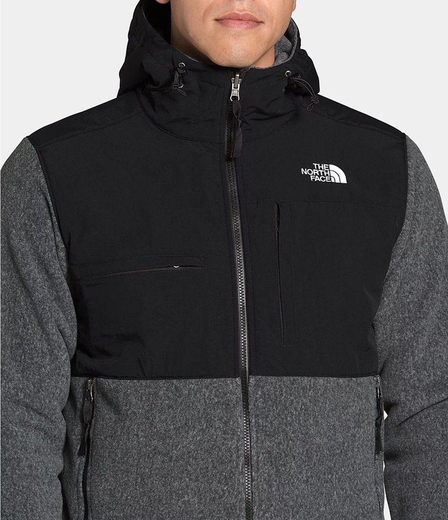 Pánské Hoodies The North Face Denali 2 Šedé | JRULKIS-93