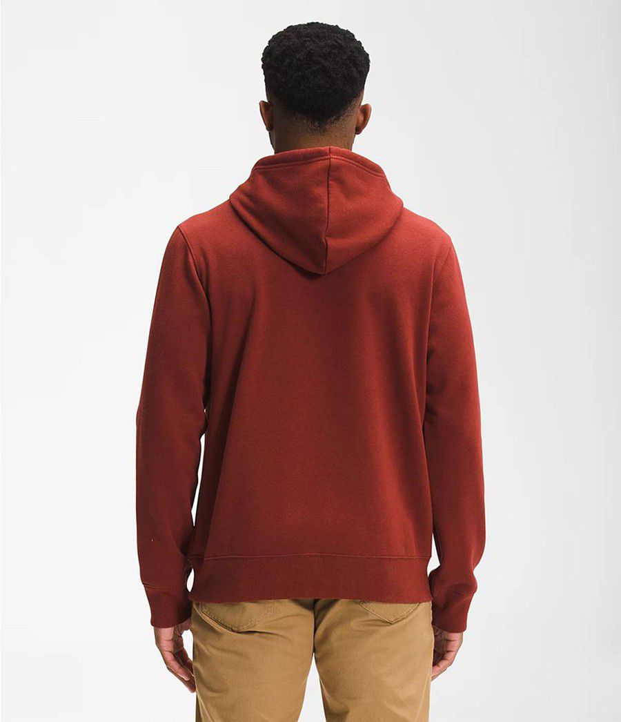 Pánské Hoodies The North Face Half Dome Pullover Červené | EMTLPFH-20