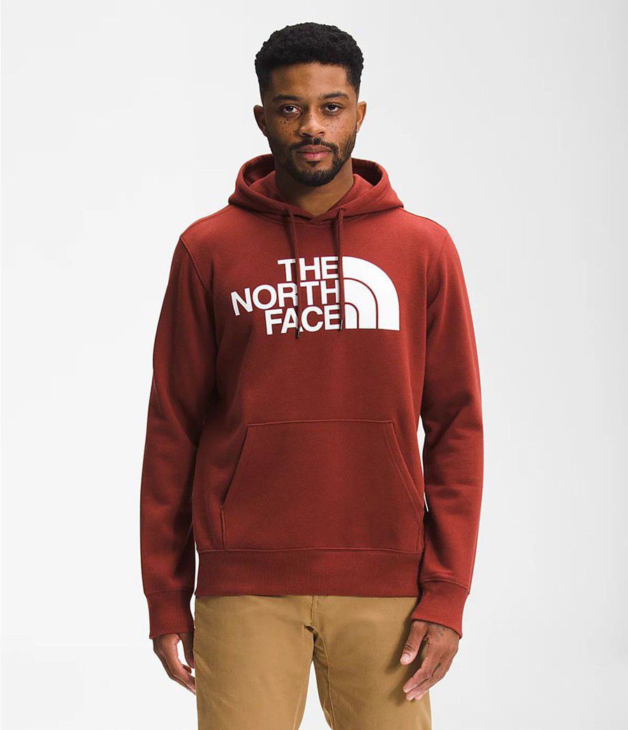 Pánské Hoodies The North Face Half Dome Pullover Červené | EMTLPFH-20