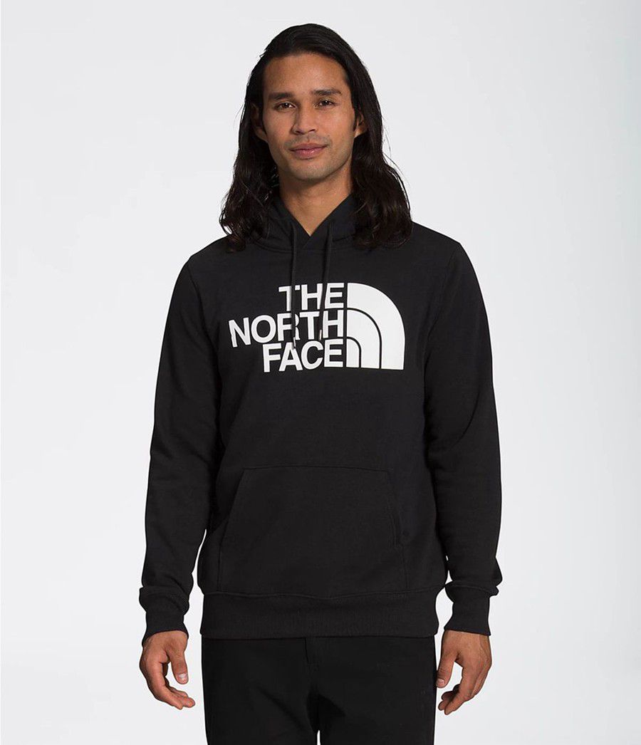 Pánské Hoodies The North Face Half Dome Pullover Černé | OAJKGZW-35