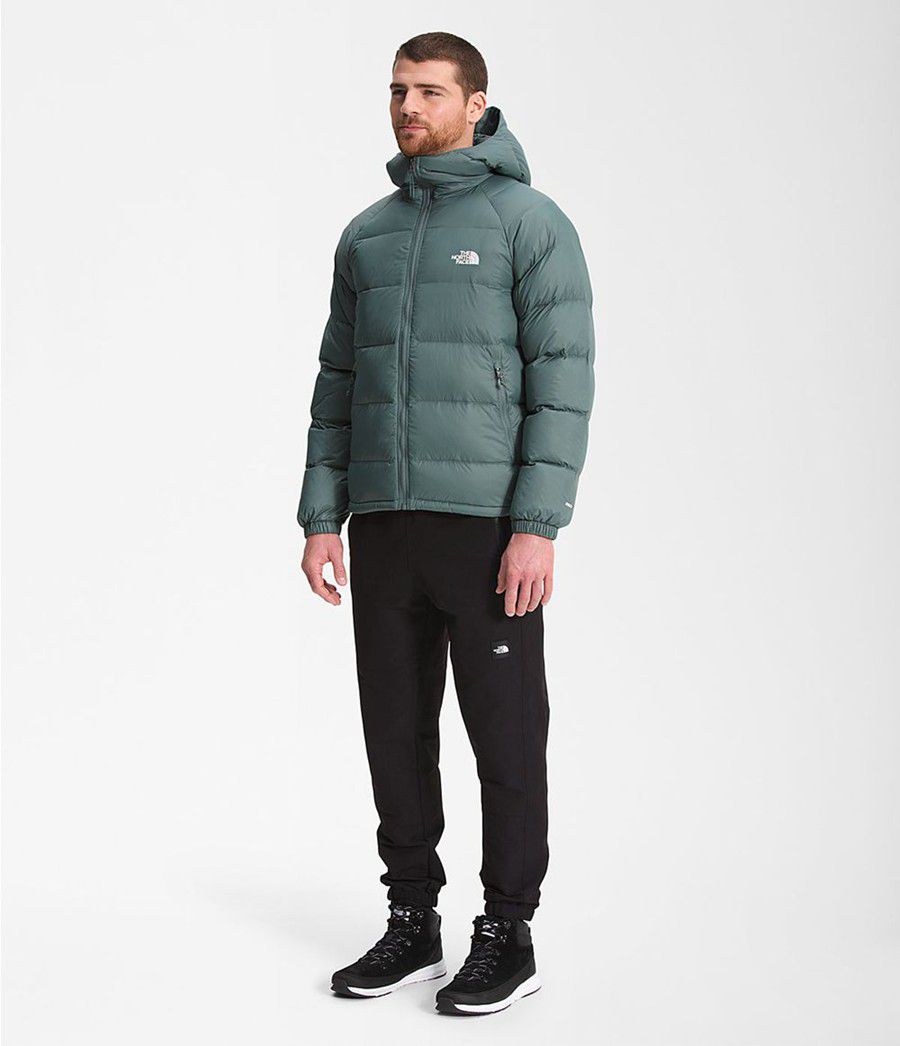 Pánské Hoodies The North Face Hydrenalite Down Zelene | XTYOKLR-72