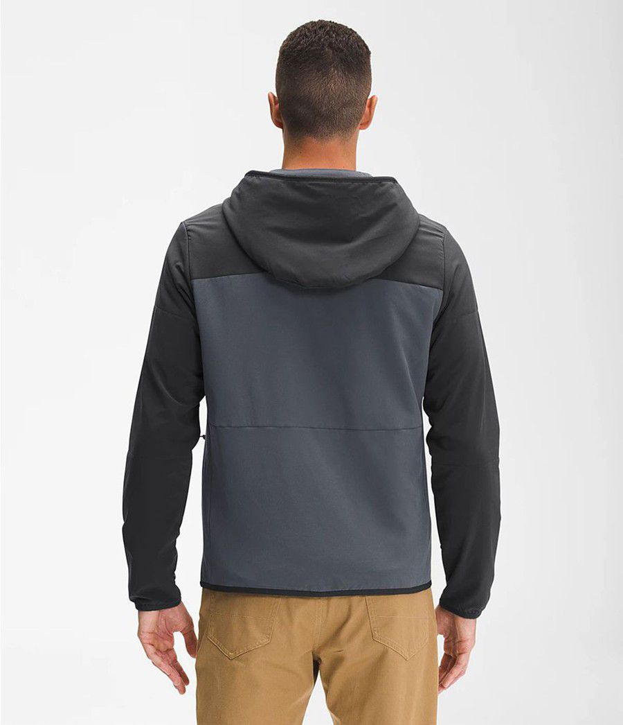 Pánské Hoodies The North Face Mountain Sweatshirt Full Zip Šedé | GLJQFIS-27