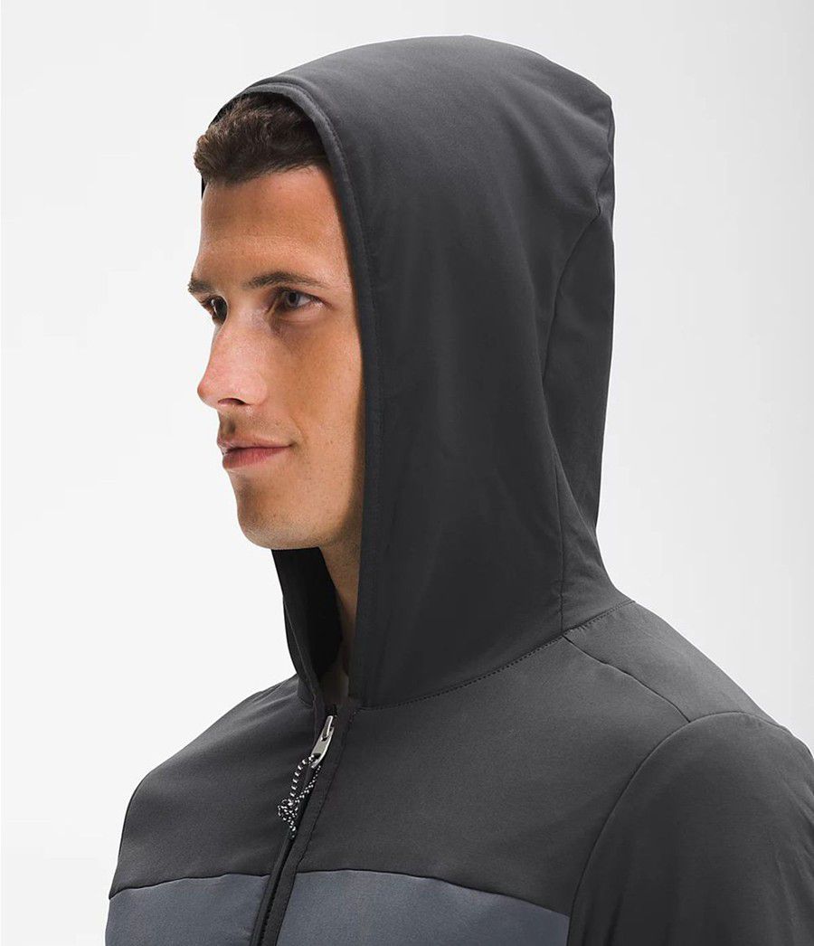 Pánské Hoodies The North Face Mountain Sweatshirt Full Zip Šedé | GLJQFIS-27