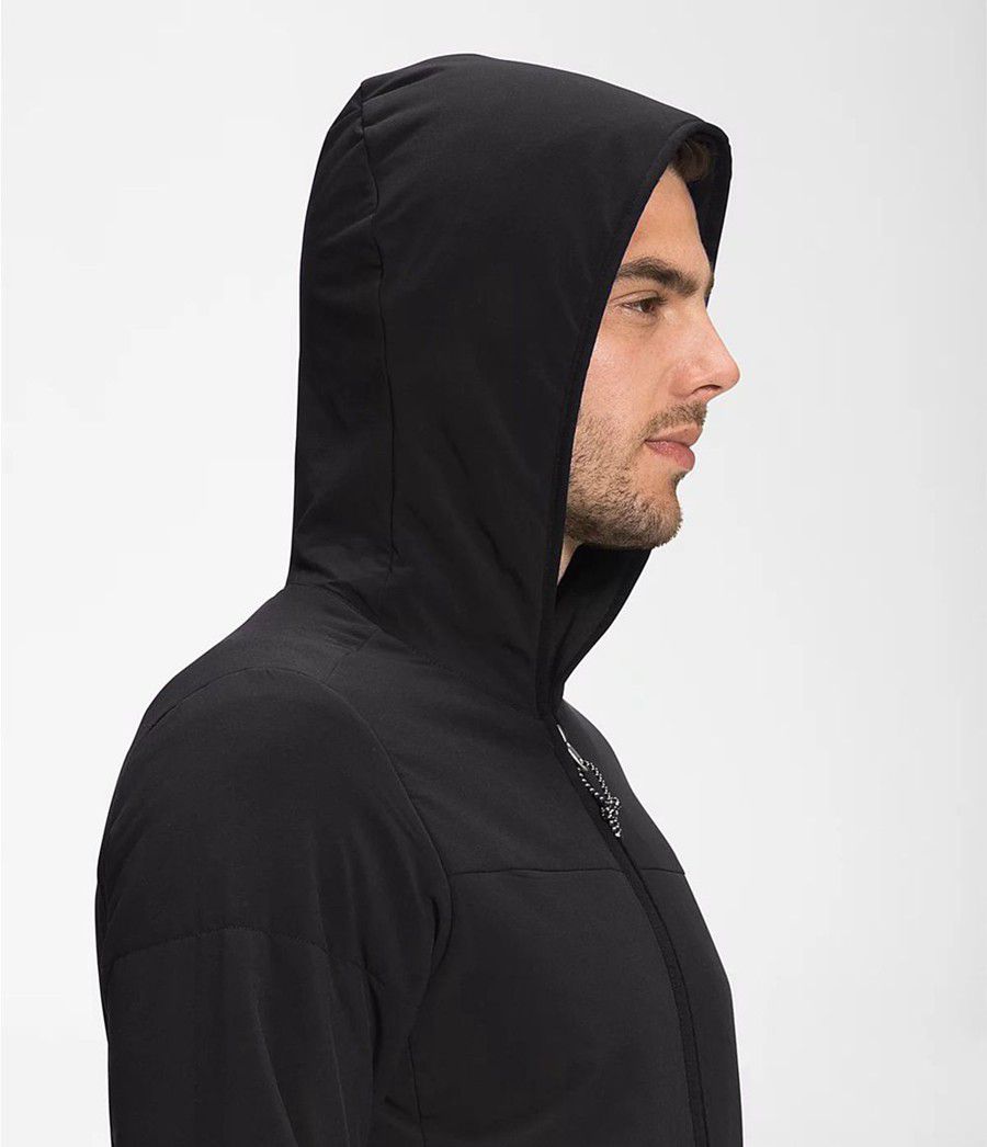 Pánské Hoodies The North Face Mountain Sweatshirt Full Zip Černé | JKPOFDC-40