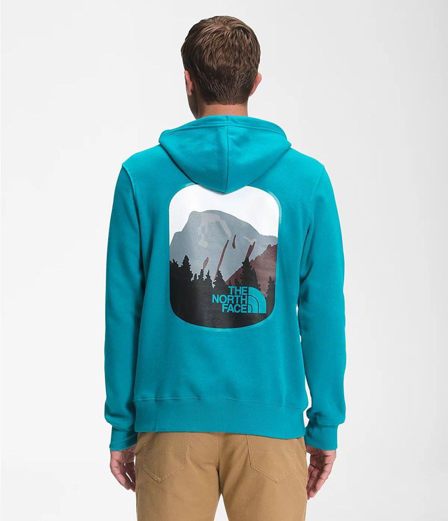 Pánské Hoodies The North Face Parks Pullover Blankyt | HDBMZLP-72